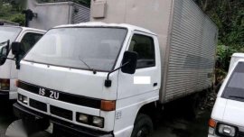 Isuzu elf Aluminum van 4BE1 wide 14ft TRUCK