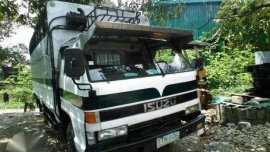 Isuzu Elf Wide 4BC2 White MT For Sale