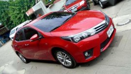 2014 Toyota Corolla Altis V AT Red For Sale