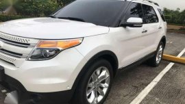 2013 Ford Explorer 4x4 3.5 V6 White AT 