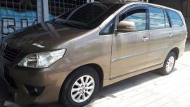Toyota Innova G 2012 AT Brown For Sale