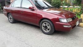 Toyota Corolla Gli 1994 MT Red For Sale
