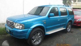 2004 Ford Everest 4x2 MT Blue For Sale