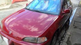 Honda Civic Esi 1994 AT Red For Sale