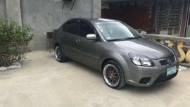Fresh Kia Rio 2011 MT Gray For Sale