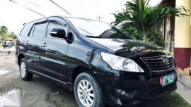 Toyota Innova G 2012 Black MT For Sale