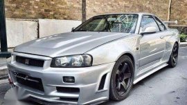 2001 Nissan Skyline GTR Vspec 2 Silver MT