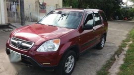 Honda CRV 2nd Gen Red AT For Sale
