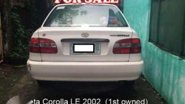 Rush Sale Toyota Corolla 2002 LE AT 1.8L