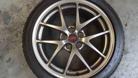 2014 up Subaru WRX STI Premium OEM BBS forged 18s wheels