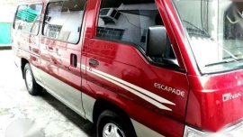 2003 Nissan Urvan Escapade MT Red 