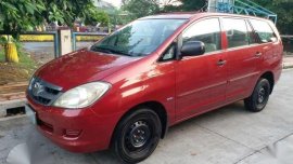 Toyota Innova J 2005 MT Red For sale