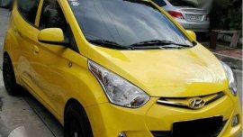 Fresh Hyundai Eon 2013 Yellow MT For Sale
