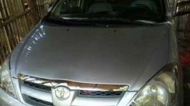 Toyota Innova E MT 2007 Silver For Sale