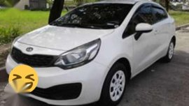 Fresh 2012 Kia Rio MT White For Sale
