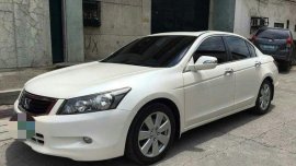 Honda Accord 2008 sedan white for sale 