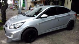 Hyundai Accent 1.4 2012 MT Silver For Sale