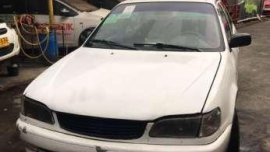 Toyota Corolla 2002 White Taxi AT For Sale