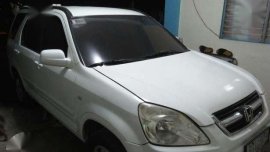 Honda CRV Gen 2 2004 MT White For Sale