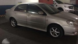 Toyota Corolla Altis 2002 Silver AT For Sale
