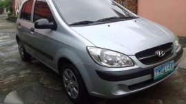 Hyundai Getz 2010 MT Silver For Sale