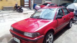Toyota Corolla XL5 2E 1991 Red MT For Sale