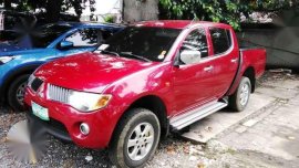 Mitsubishi Strada Glx 4x2 2008 MT Red 