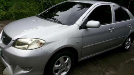 Toyota Vios 1.3E MT 2005 Silver For Sale