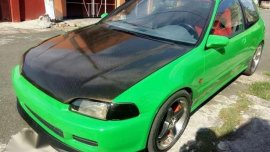 Honda Civic EG HB Fresh MT Green For Sale