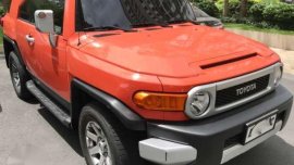 Toyota Fj Cruiser 4.0L AT 2014 Orange 