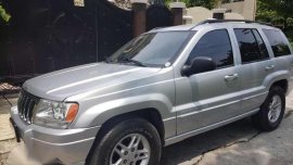 Cherokee Jeep Laredo 4x4 AT 2002 Silver 