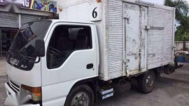 Isuzu 10Ft Aluminum Closed Van with Power Lifter for sale
