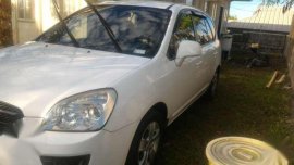 Fresh Kia Carens 2007 AT White For Sale