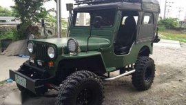 Jeep Willys 4x4 Customized Green Manual 