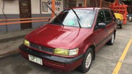 Mitsubishi Spacewagon Fresh MT Red For Sale