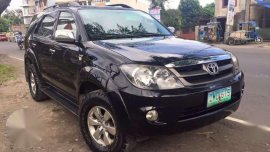 Toyota Fortuner 2007 Black AT For Sale