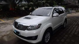 Toyota Fortuner 2013 2.5G AT Pearl White