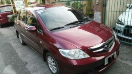 Honda City 2008 AT 1.3 IDSi Red For Sale