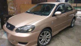 2002 Toyota Corolla Altis E 2002 Beige MT 