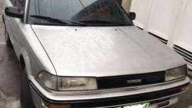 Toyota Corolla Small Body 1989 MT Silver 