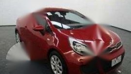 Kia Rio EX 2014 Automatic Red For Sale