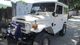 Toyota Land Cruiser 1981 White MT For Sale
