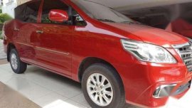 For Sale 2014 Toyota Innova E MT Red 