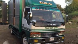 Isuzu Elf Closevan 4hf1 NPR MT Green For Sale