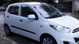 2014 Hyundai I-10 Manual White For Sale