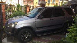 2003 Honda CRV 2nd Gen AT Silver For Sale