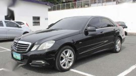 Mercedes-Benz E-250 2010 Black AT For Sale
