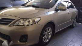 Toyota Corolla Altis 2012 1.6E MT Beige For Sale