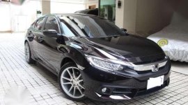 Honda Civic 1.8E 2016 AT Black For Sale