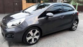 2014 Kia Rio HB Gray Automatic For Sale